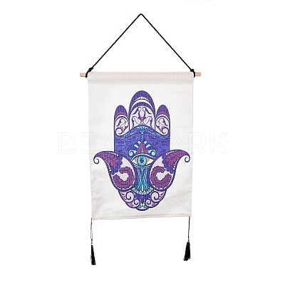 Polyester Decorative Wall Tapestrys AJEW-C024-01R-1