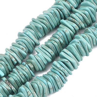 Natural Howlite Beads Strands G-A302-A01-01-1