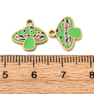 304 Stainless Steel Pendants STAS-CJC0016-03F-G-1