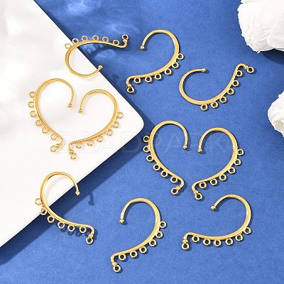 Alloy Ear Cuff Findings PALLOY-N176-09G-1