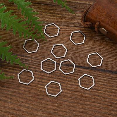 Tarnish Resistant 304 Stainless Steel Linking Ring STAS-S079-26A-1
