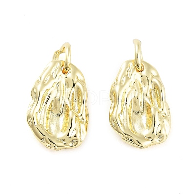 Rack Plating Brass Pendants KK-C056-02G-1