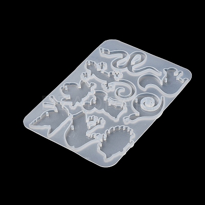 Squirrel/Rat/Snail DIY Pendant Silhouette Silicone Molds SIL-F010-06-1