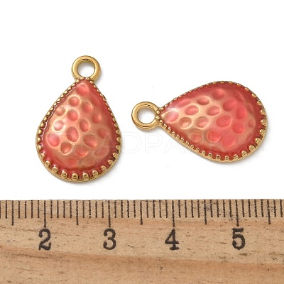 Ion Plating(IP) 304 Stainless Steel Pendants STAS-R008-04G-04-1