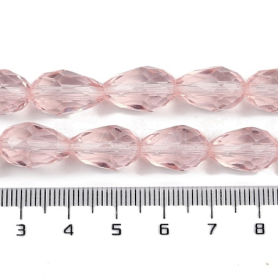Transparent Glass Beads Strands EGLA-N013-T10mm-D18-1