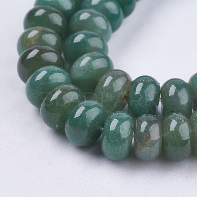 Natural Green Aventurine Stone Beads Strands X-G-S105-8mm-1