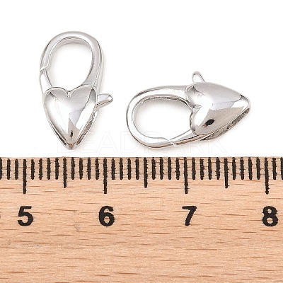 Brass Lobster Claw Clasps KK-H287-08D-P-1