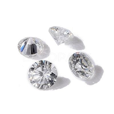 White D Color Round Cut Loose Moissanite Stones RGLA-WH0016-01N-1