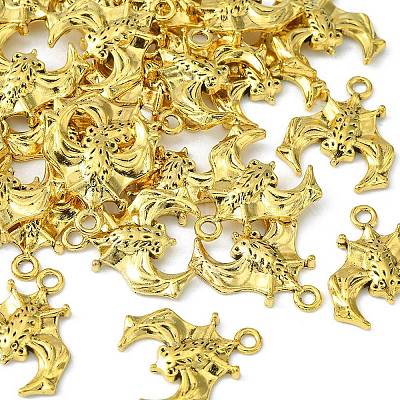 Tibetan Style Alloy Pendants TIBE-YW0001-02AG-1