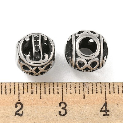 304 Stainless Steel Beads Rhinestone Settings STAS-O002-01I-AS-1