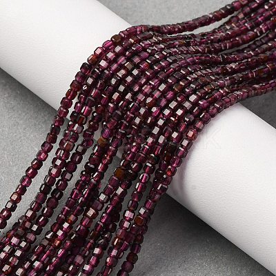 Natural Garnet Beads Strands G-RM241221-K4-1