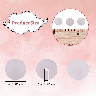 Frosted Natural Rose Quartz Round Beads Strands G-OC0003-57A-1