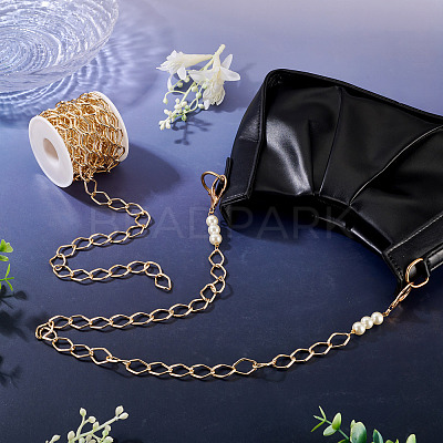 5M Oxidation Aluminum Twist Rhombus Link Chains CHA-TA0001-36-1