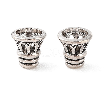 Tibetan Style Alloy Bead Cone FIND-C060-031A-AS-1