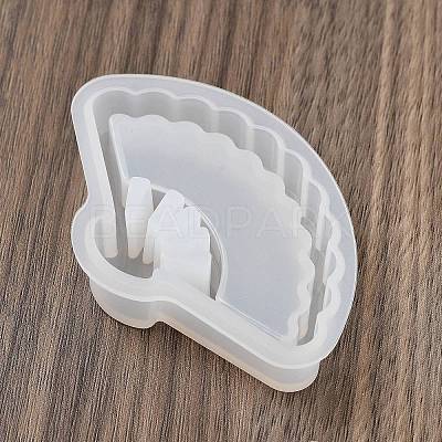 Fan Pendant DIY Silhouette Silicone Molds LS-DIY-Z040-01D-1