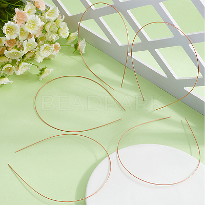 30Pcs Hair Accessories Iron Hair Band Findings OHAR-GF0001-32-1