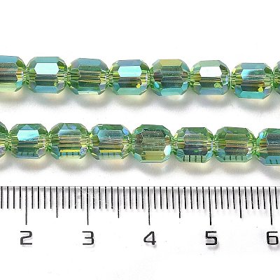 Electroplate Glass Beads X1-EGLA-D030-19K-1