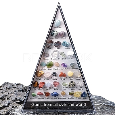 Natural Gemstones Nuggets Collections G-F734-04A-1