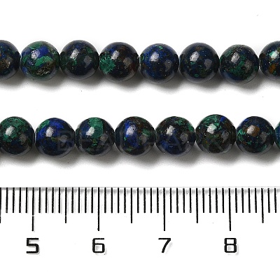 Natural Azurite Beads Strands G-H298-A01-02-1