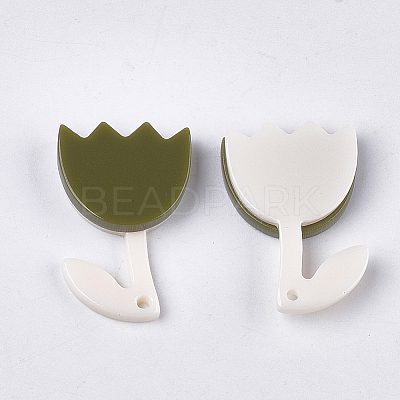 Cellulose Acetate(Resin) Pendants KY-S158-25B-1