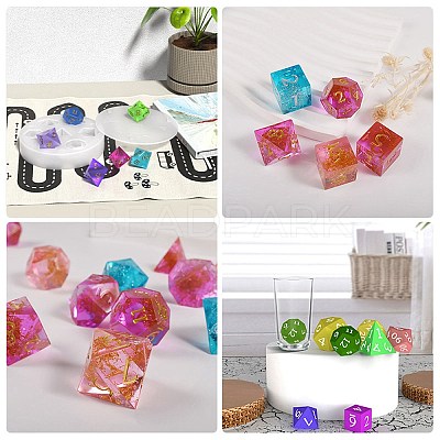 DIY Dice Silicone Molds DIY-YWC0005-03-1