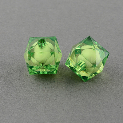 Transparent Acrylic Beads LS-TACR-S112-8mm-23-1