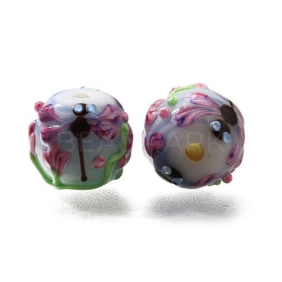 Handmade Lampwork Beads LAMP-K042-08D-1