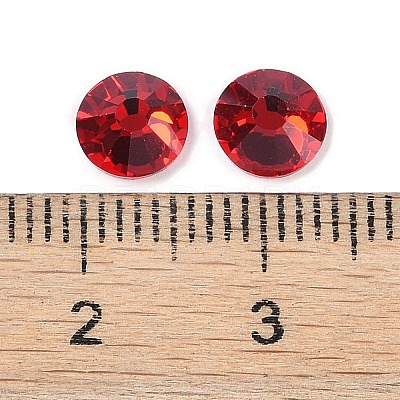Glass Flat Back Rhinestone RGLA-C002-SS30-227-1