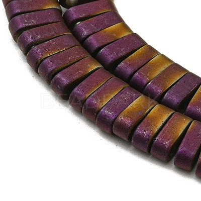 Electroplated Non-magnetic Synthetic Hematite Beads Strands G-C106-B01-06A-1