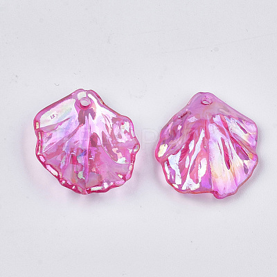 Transparent Acrylic Pendants TACR-T007-08D-1