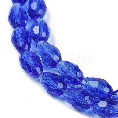 Transparent Glass Beads Strands EGLA-N013-T10mm-D11-1