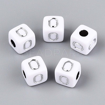Opaque Acrylic Beads SACR-T035-03O-1