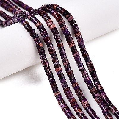 Natural Imperial Jasper Beads Strands G-T138-198D-1