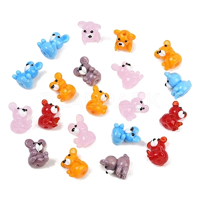 Handmade Lampwork Beads LAMP-E039-05-1