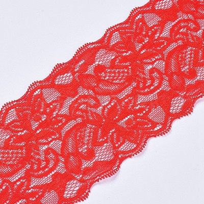 Elastic Lace Trim OCOR-WH0024-A13-1