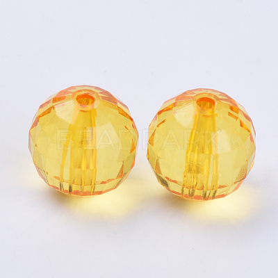 Transparent Acrylic Beads TACR-Q254-8mm-V24-1
