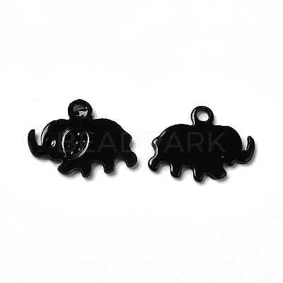 Spray Painted 201 Stainless Steel Charms STAS-I672-03A-1