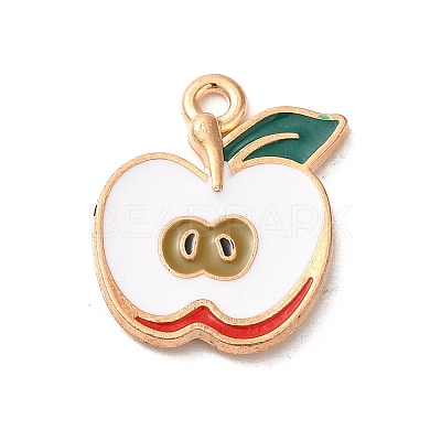 Alloy Enamel Pendants ENAM-E064-25KCG-13-1