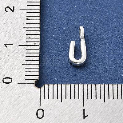 925 Sterling Silver with Cubic Zirconia Charms STER-Q004-01U-S-1