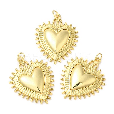 Rack Plating Brass Pendants KK-C030-18G-1