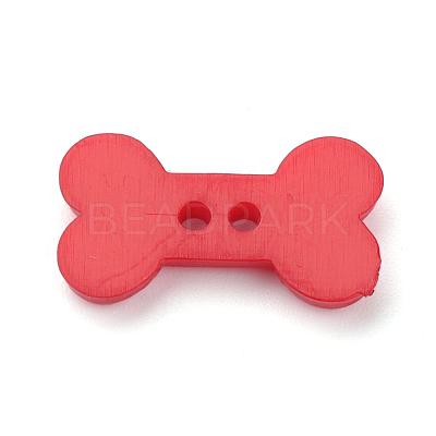 2-Hole Acrylic Buttons BUTT-S020-39-1