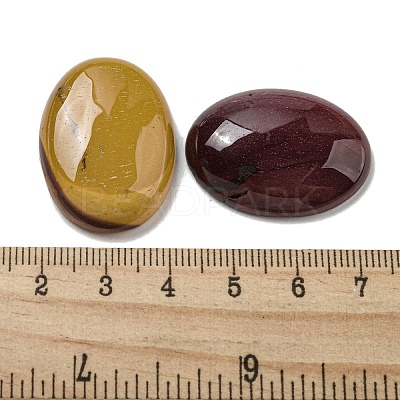 Natural Mookaite Cabochons G-C115-01B-50-1