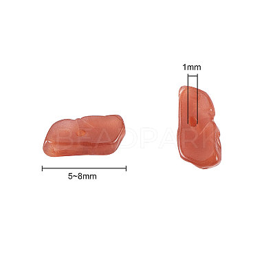 Natural Red Agate Beads G-CJ0001-16-1