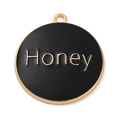 Alloy Enamel Pendants ENAM-M009-02D-02G-1