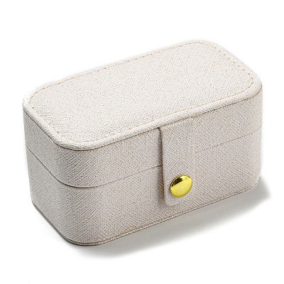 PU Imitation Leather Jewelry Box LBOX-E001-01A-1