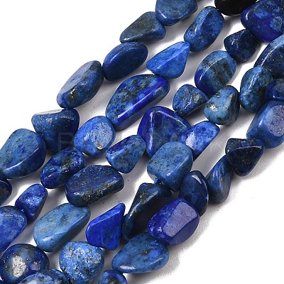 Natural Lapis Lazuli Beads Strands G-P597-B01-01-1