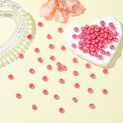 Opaque Acrylic Beads MACR-YW0003-55F-1