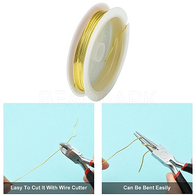 Copper Jewelry Wire CWIR-CW1mm-28-1