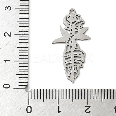 201 Stainless Steel Pendants LS-STAS-G366-02P-02-1