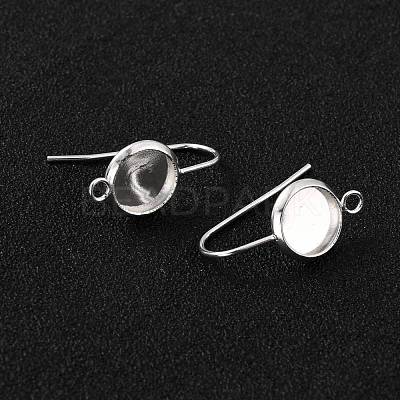 304 Stainless Steel Earring Hooks STAS-F271-01A-S-1
